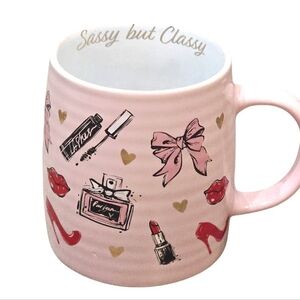 Amanda Greenwood, "Sassy But Classy Beauty & Fashion Themed Mug
